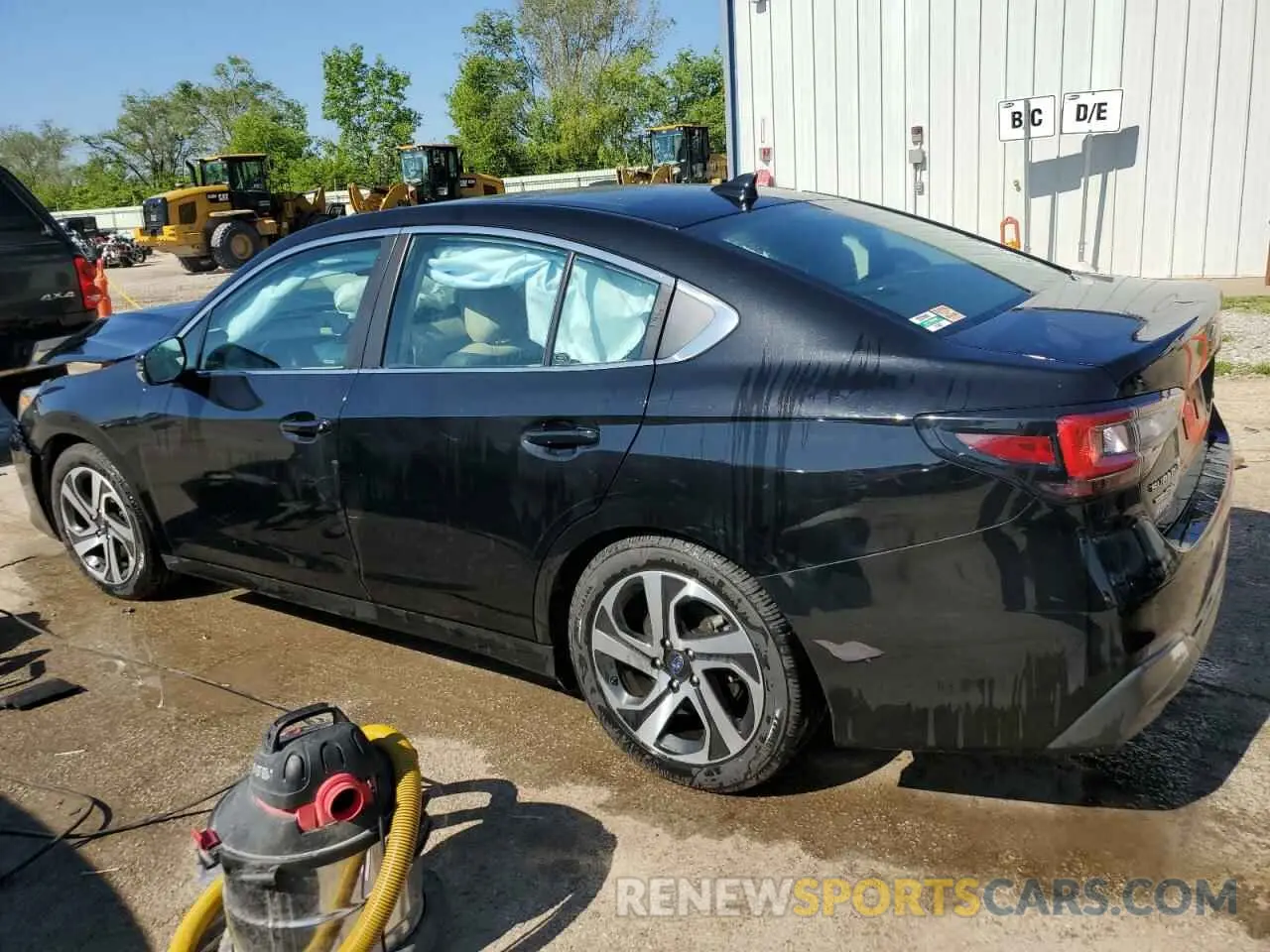 2 Фотография поврежденного автомобиля 4S3BWAN60N3019504 SUBARU LEGACY 2022