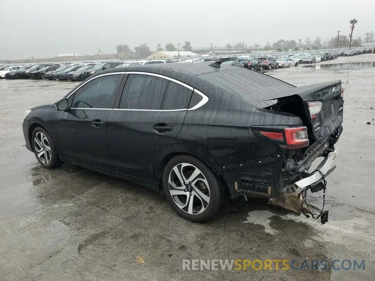 2 Photograph of a damaged car 4S3BWAN60N3021348 SUBARU LEGACY 2022