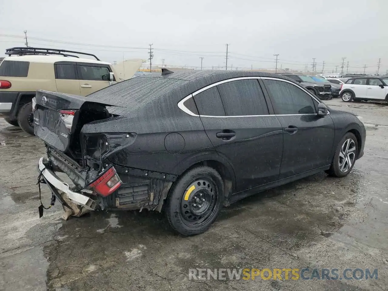 3 Photograph of a damaged car 4S3BWAN60N3021348 SUBARU LEGACY 2022