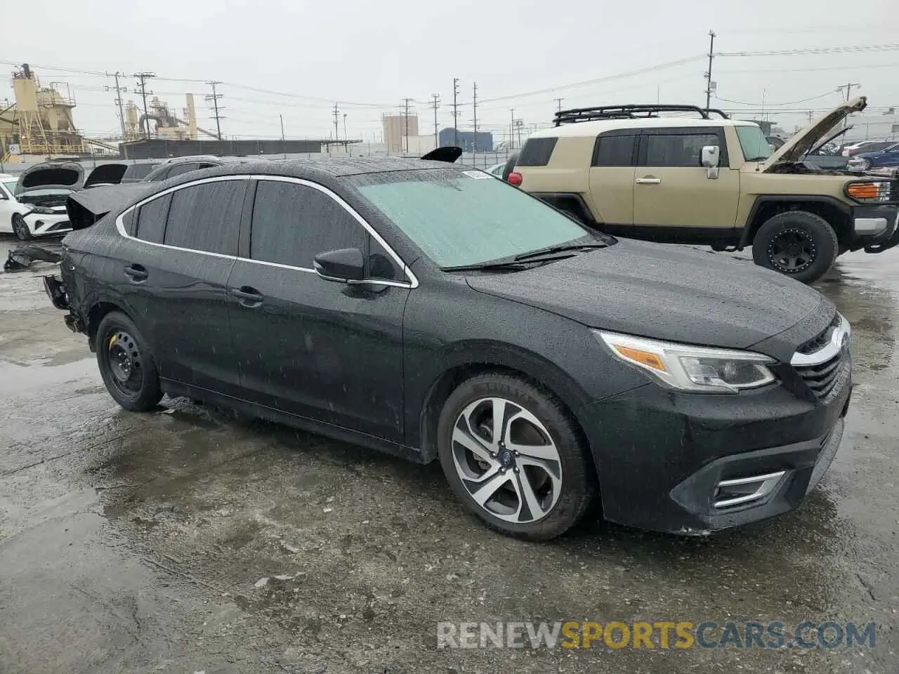 4 Photograph of a damaged car 4S3BWAN60N3021348 SUBARU LEGACY 2022