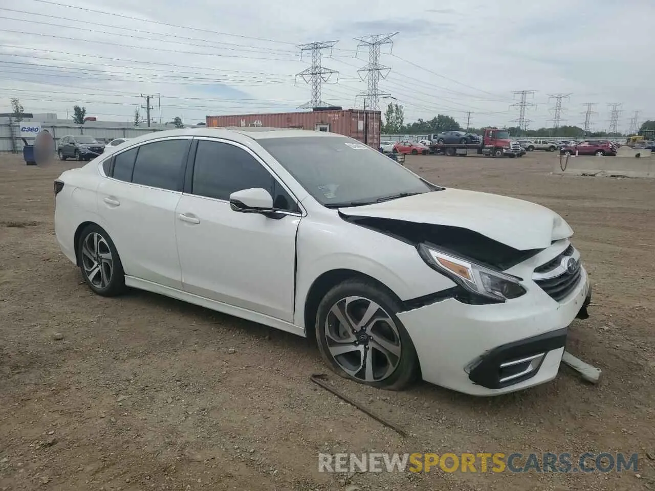 4 Фотография поврежденного автомобиля 4S3BWAN63N3020193 SUBARU LEGACY 2022