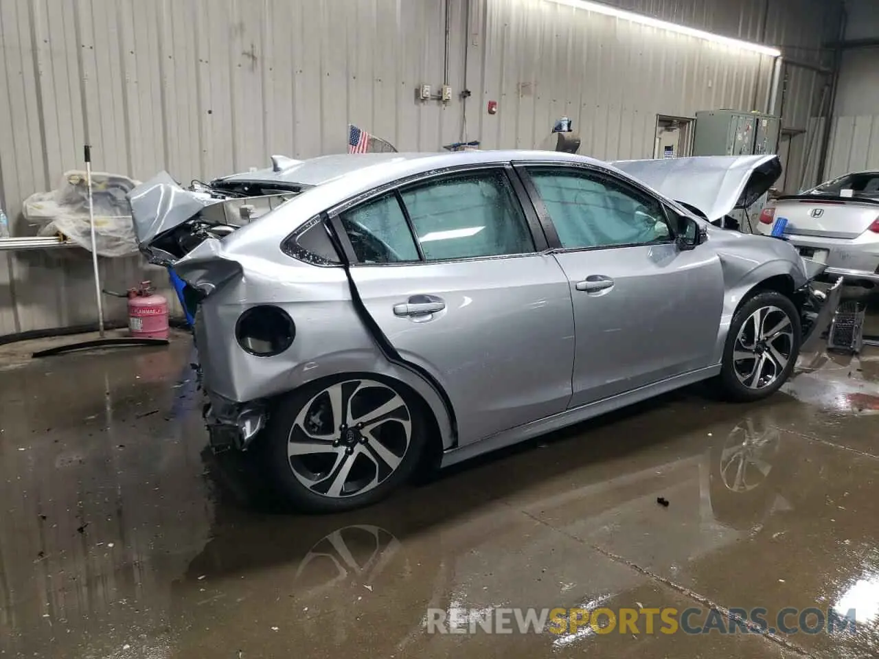 3 Фотография поврежденного автомобиля 4S3BWAN63N3026771 SUBARU LEGACY 2022