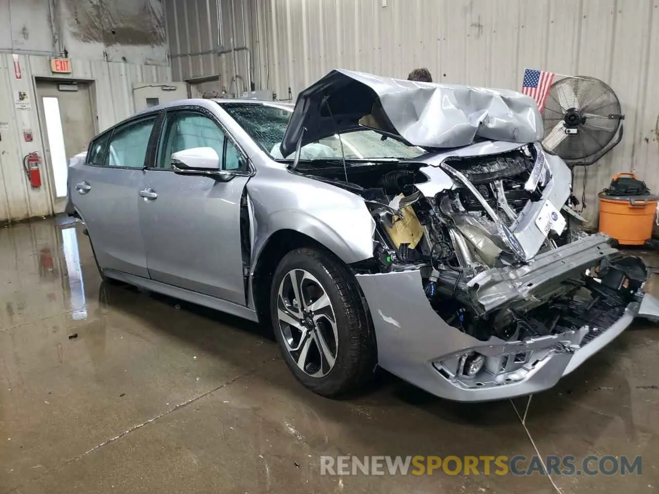 4 Фотография поврежденного автомобиля 4S3BWAN63N3026771 SUBARU LEGACY 2022