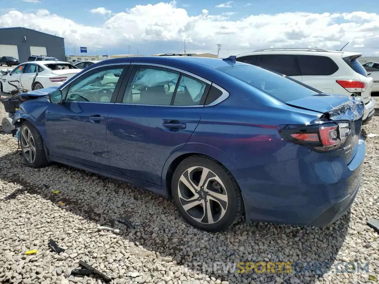 2 Фотография поврежденного автомобиля 4S3BWAN64N3008764 SUBARU LEGACY 2022