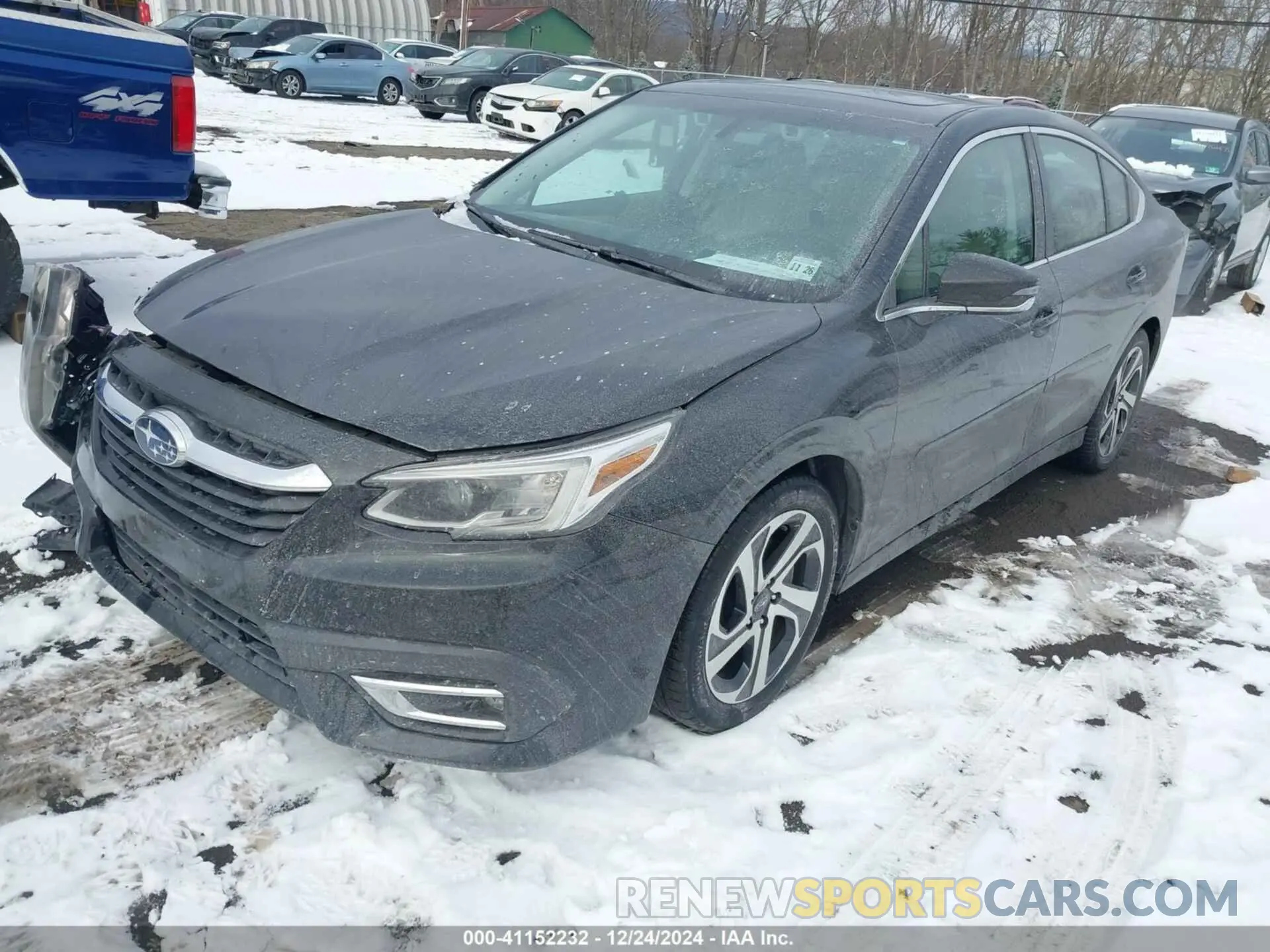 2 Фотография поврежденного автомобиля 4S3BWAN64N3009509 SUBARU LEGACY 2022