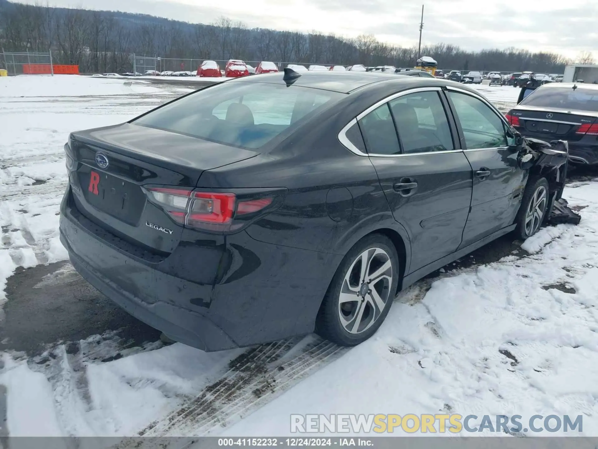 4 Фотография поврежденного автомобиля 4S3BWAN64N3009509 SUBARU LEGACY 2022