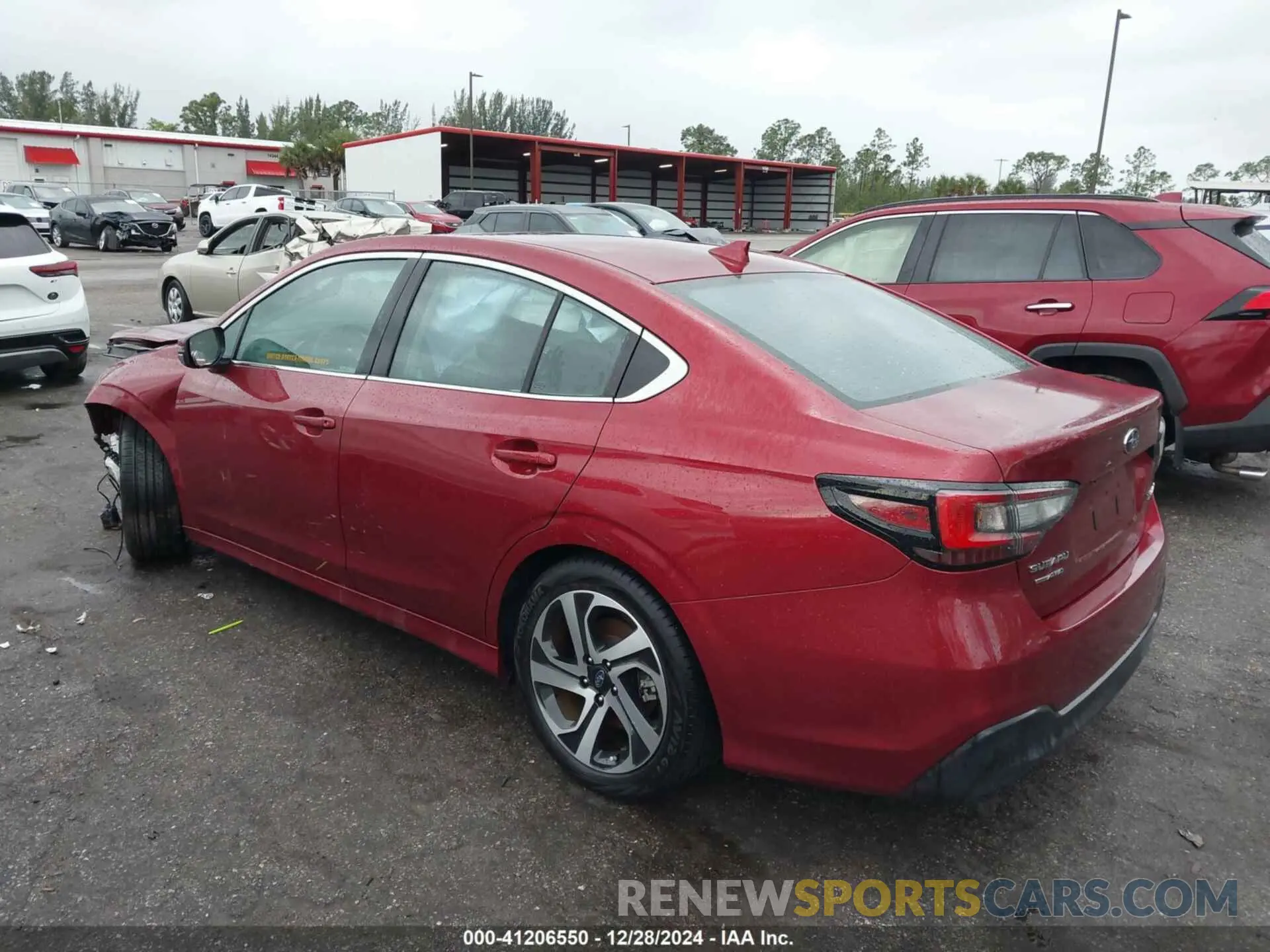 3 Photograph of a damaged car 4S3BWAN64N3027945 SUBARU LEGACY 2022