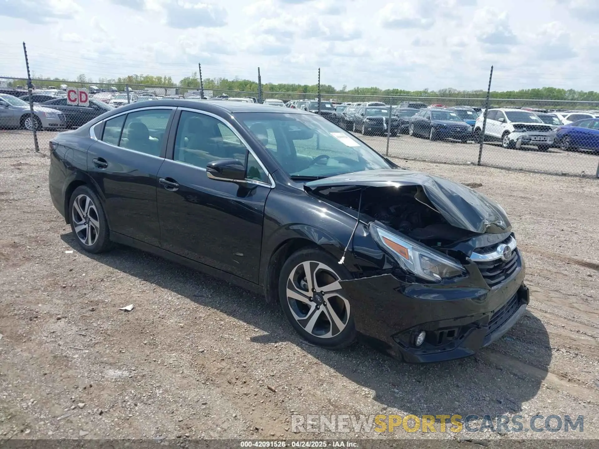 1 Фотография поврежденного автомобиля 4S3BWAN65N3006215 SUBARU LEGACY 2022