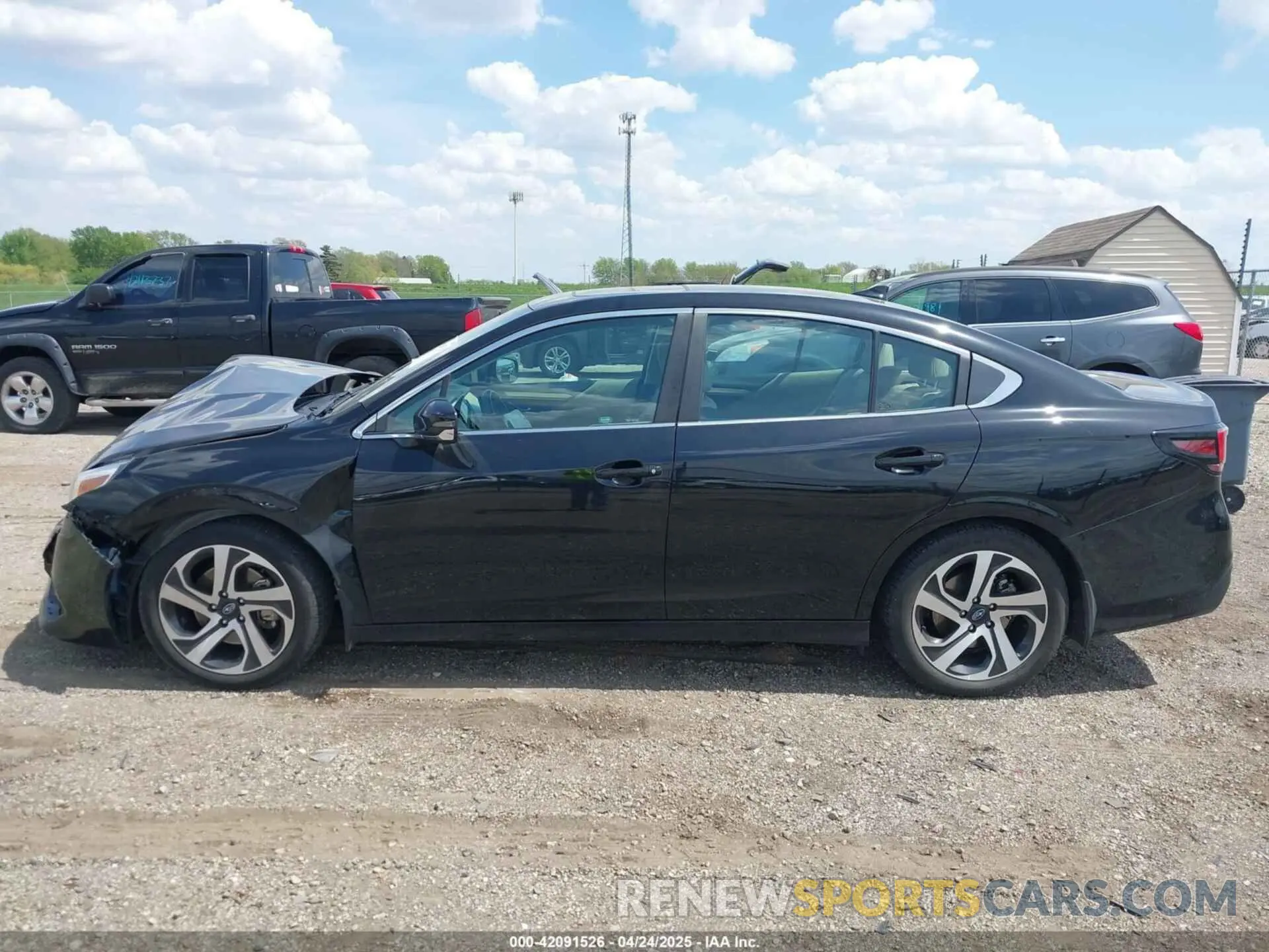 14 Фотография поврежденного автомобиля 4S3BWAN65N3006215 SUBARU LEGACY 2022