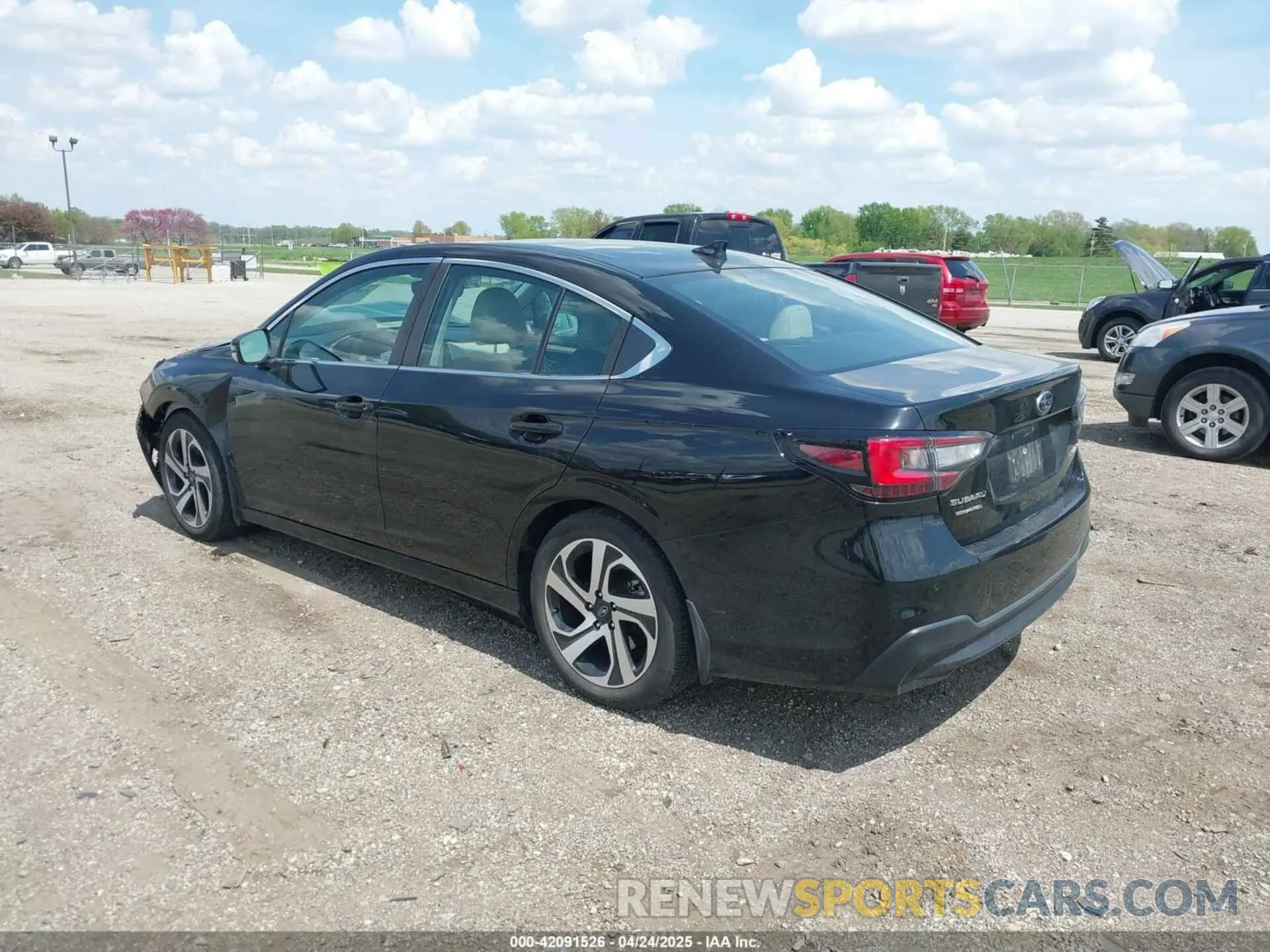 3 Фотография поврежденного автомобиля 4S3BWAN65N3006215 SUBARU LEGACY 2022