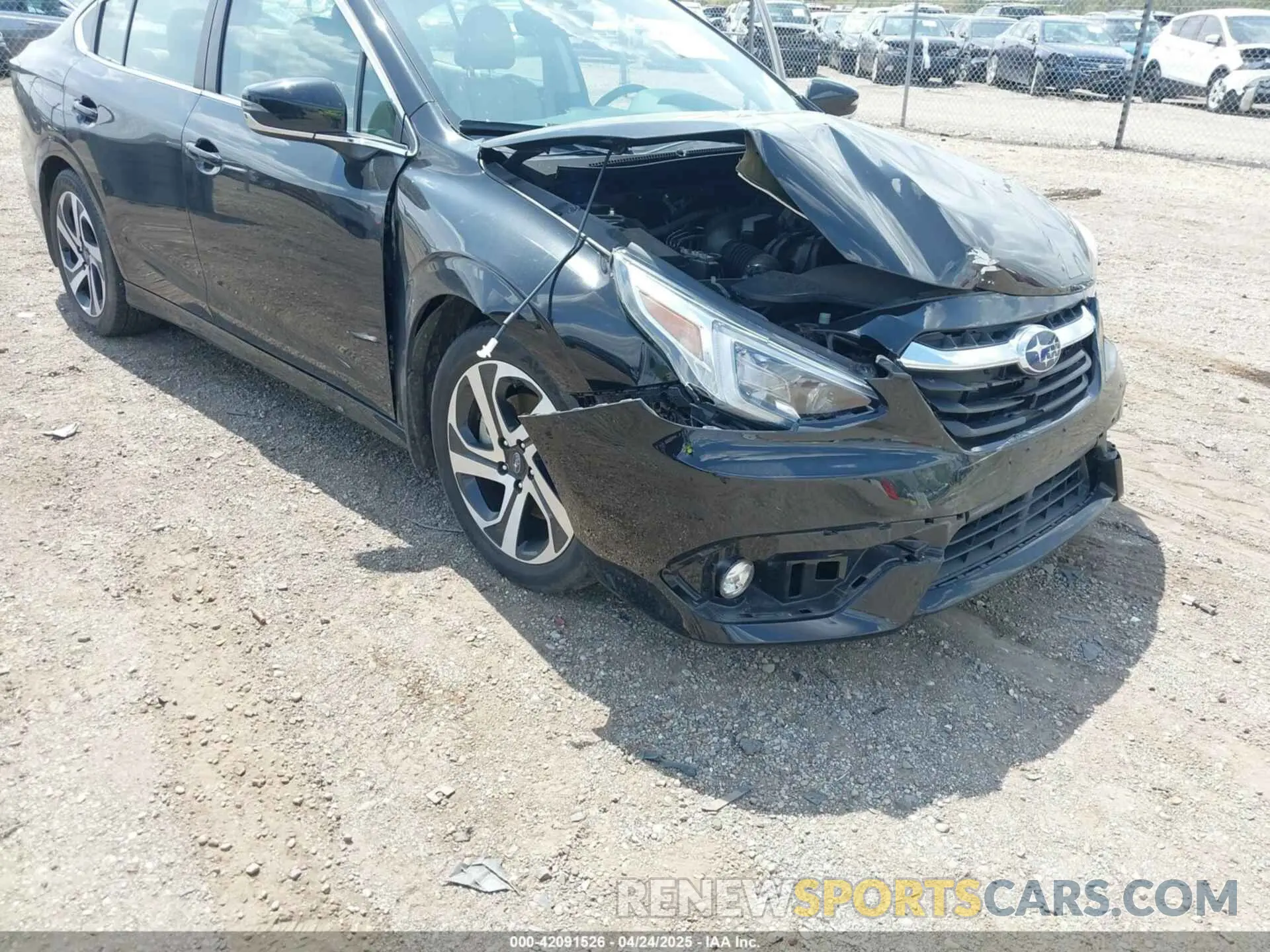 6 Фотография поврежденного автомобиля 4S3BWAN65N3006215 SUBARU LEGACY 2022