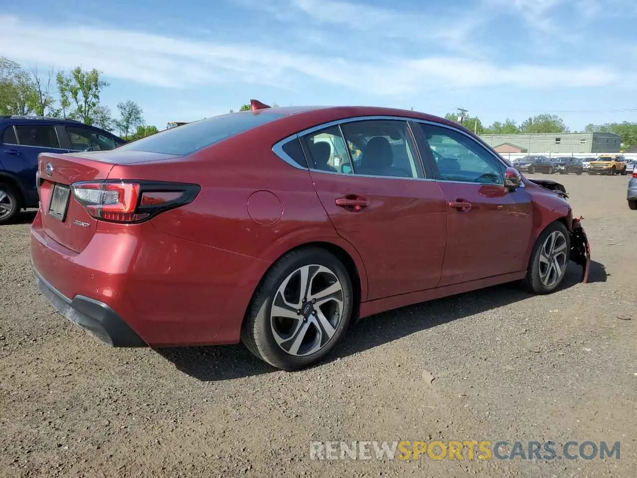 3 Photograph of a damaged car 4S3BWAN66N3014825 SUBARU LEGACY 2022