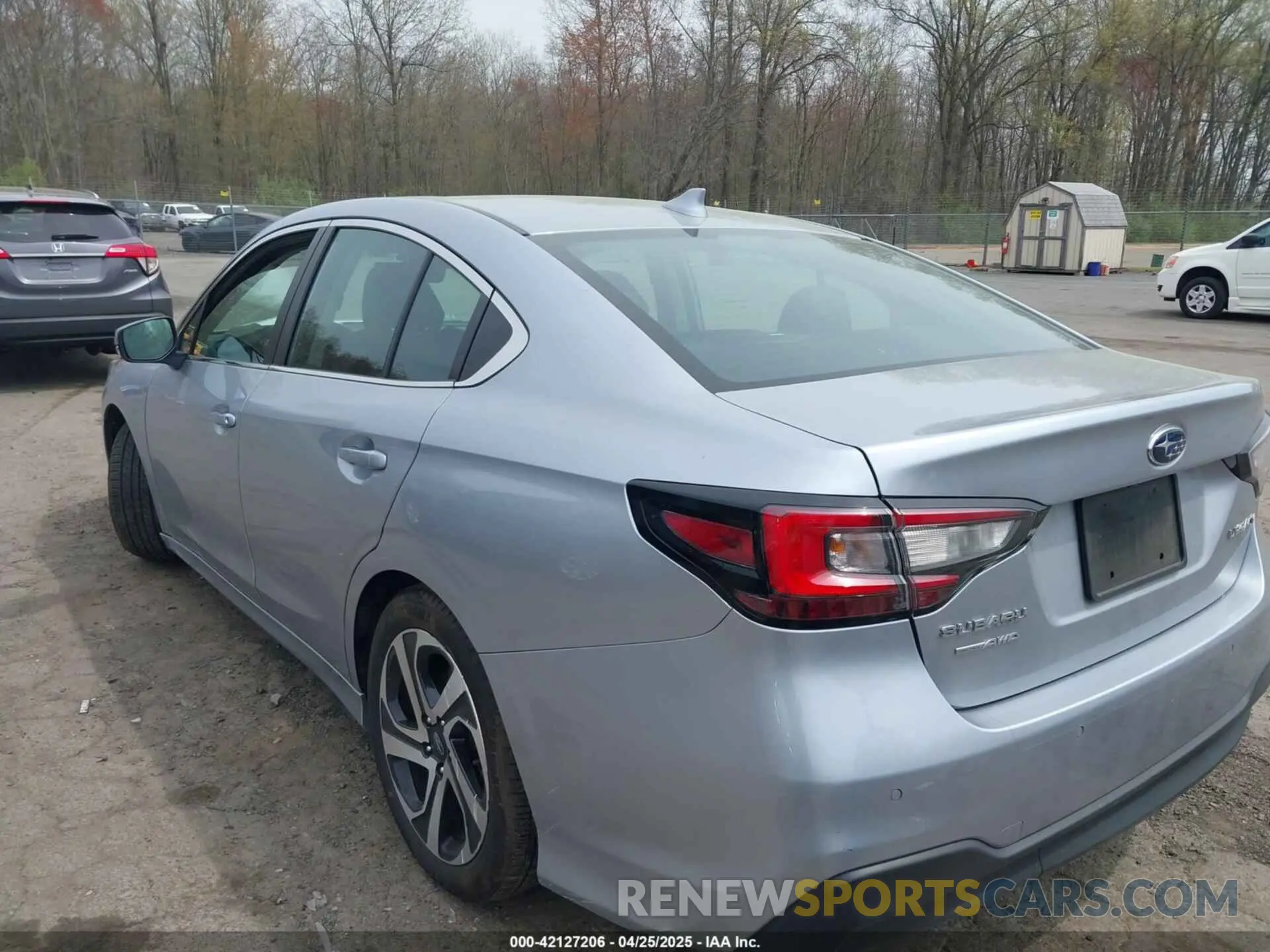 3 Фотография поврежденного автомобиля 4S3BWAN6XN3025875 SUBARU LEGACY 2022