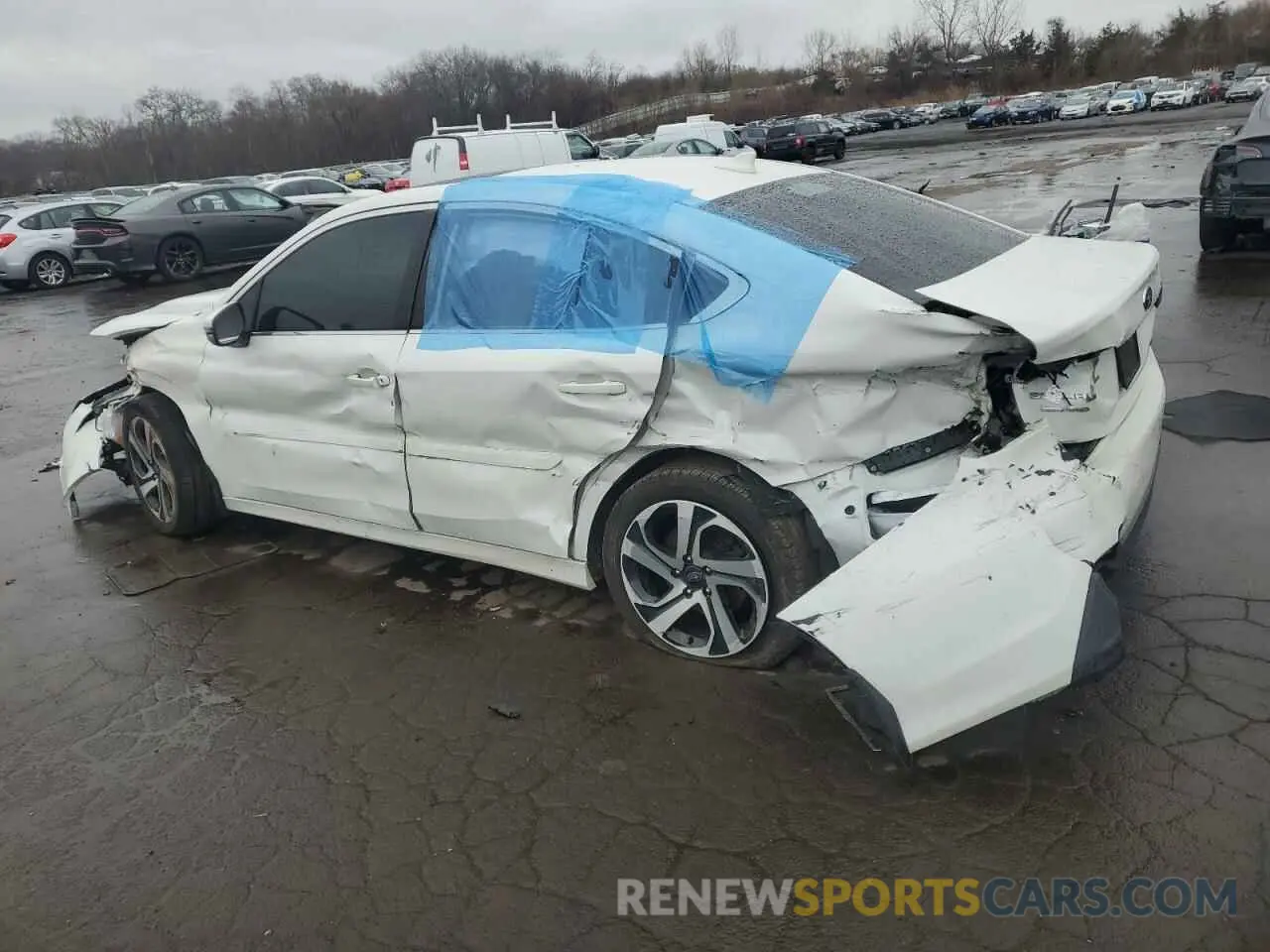 2 Фотография поврежденного автомобиля 4S3BWGN62N3012041 SUBARU LEGACY 2022