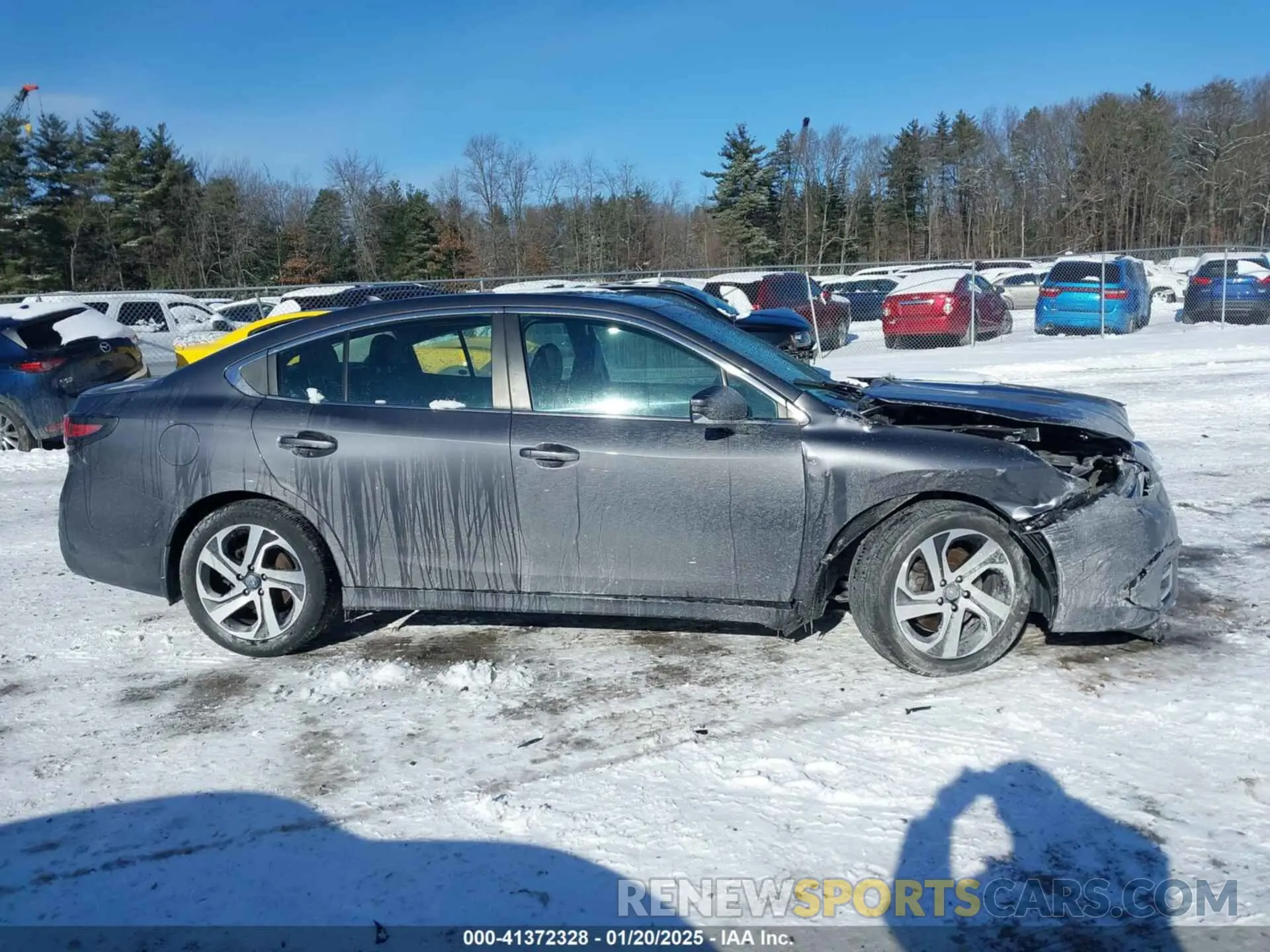12 Photograph of a damaged car 4S3BWGN67N3020975 SUBARU LEGACY 2022