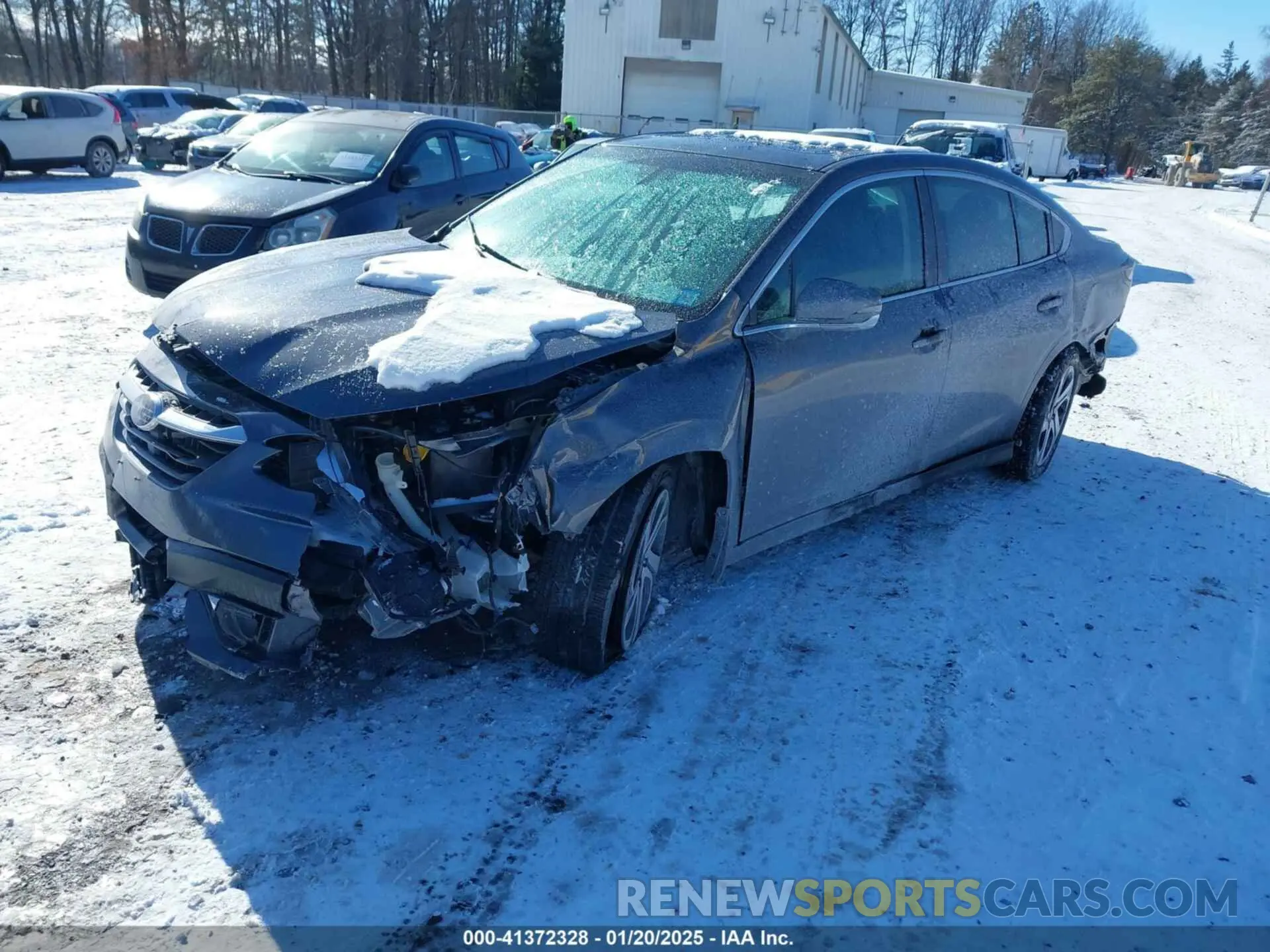 2 Photograph of a damaged car 4S3BWGN67N3020975 SUBARU LEGACY 2022