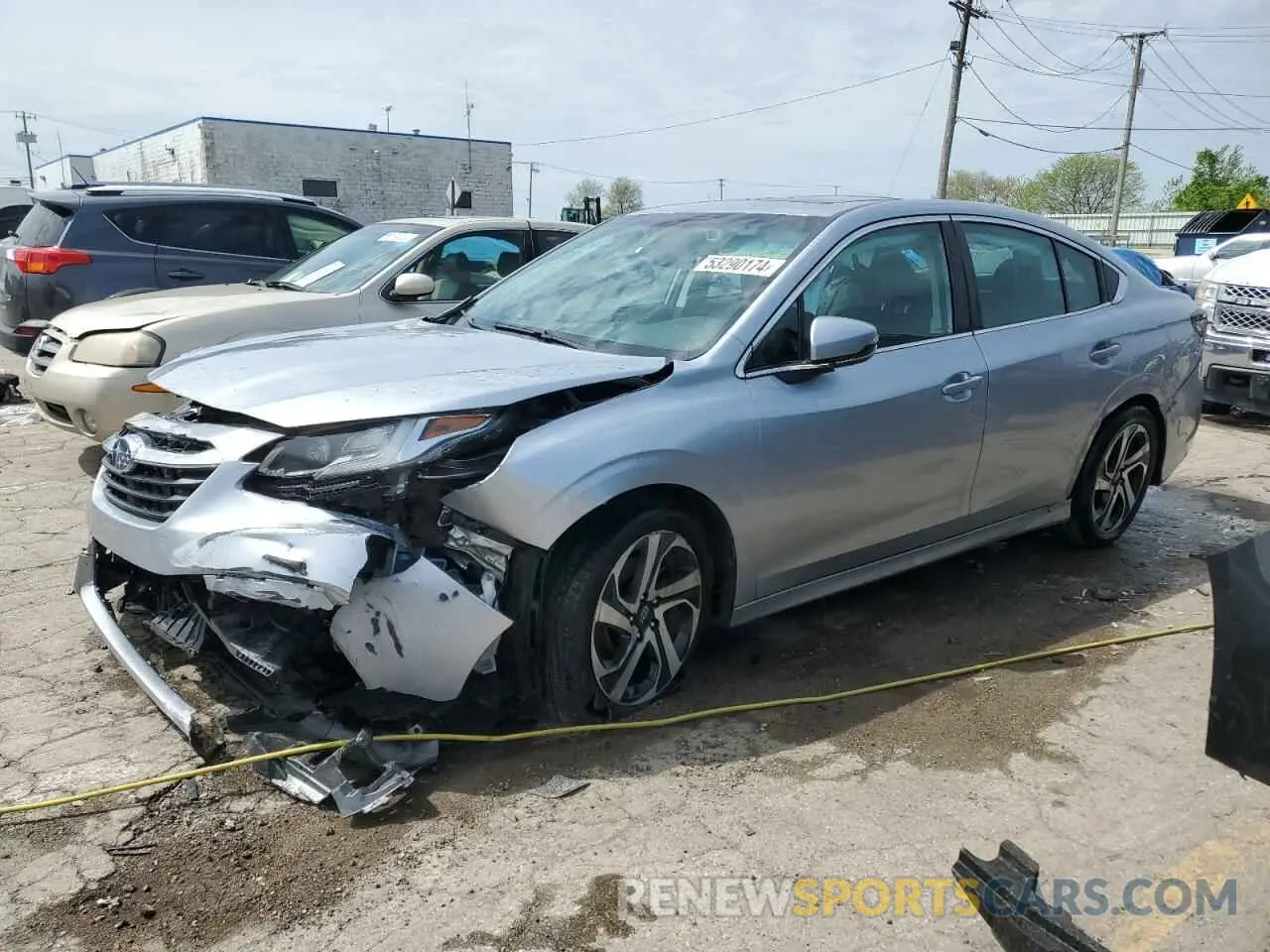 1 Фотография поврежденного автомобиля 4S3BWGN68N3028177 SUBARU LEGACY 2022