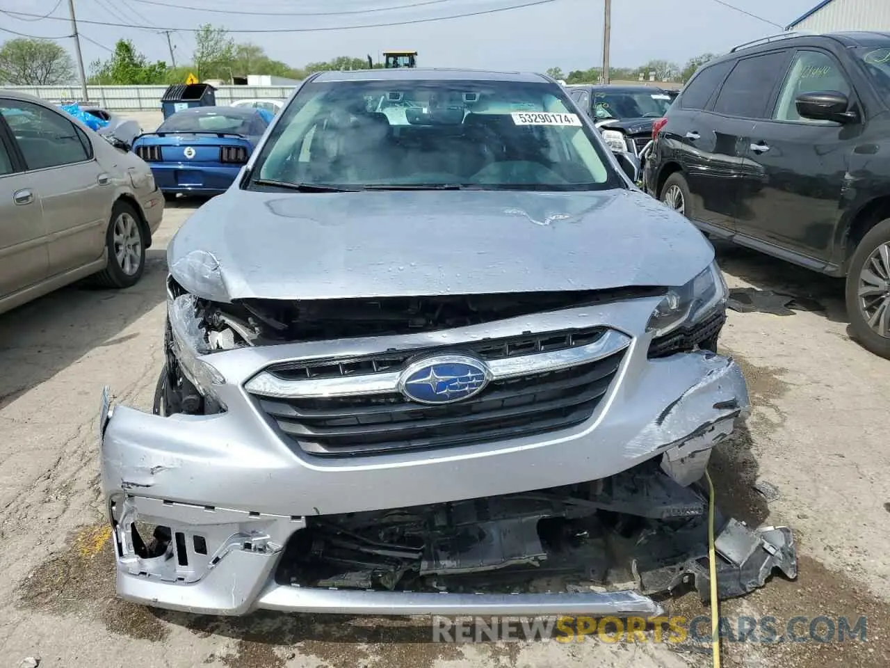 5 Фотография поврежденного автомобиля 4S3BWGN68N3028177 SUBARU LEGACY 2022