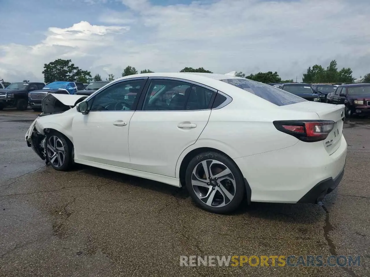 2 Photograph of a damaged car 4S3BWGN69N3004440 SUBARU LEGACY 2022