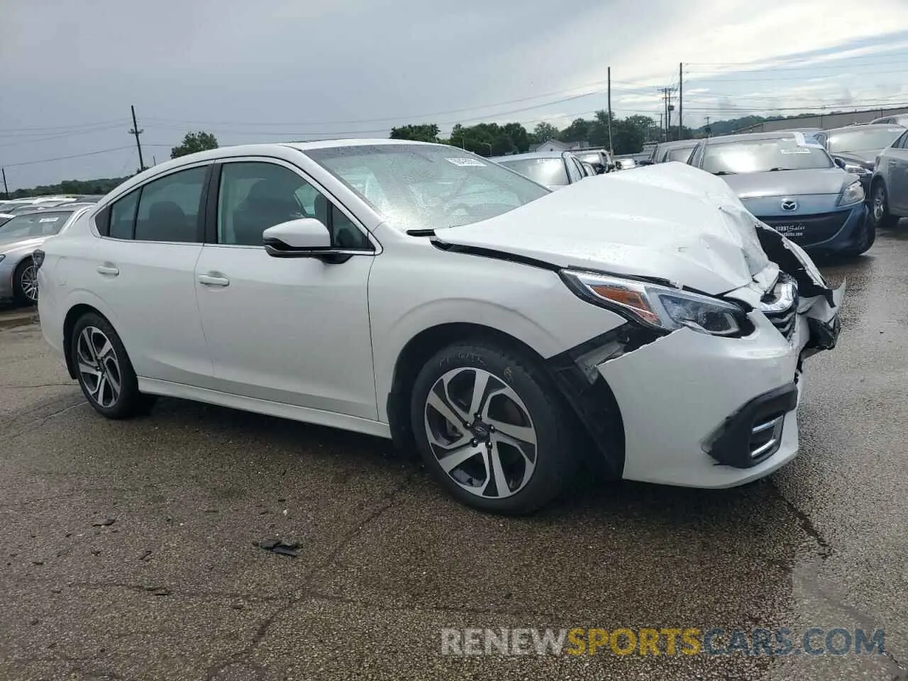 4 Photograph of a damaged car 4S3BWGN69N3004440 SUBARU LEGACY 2022