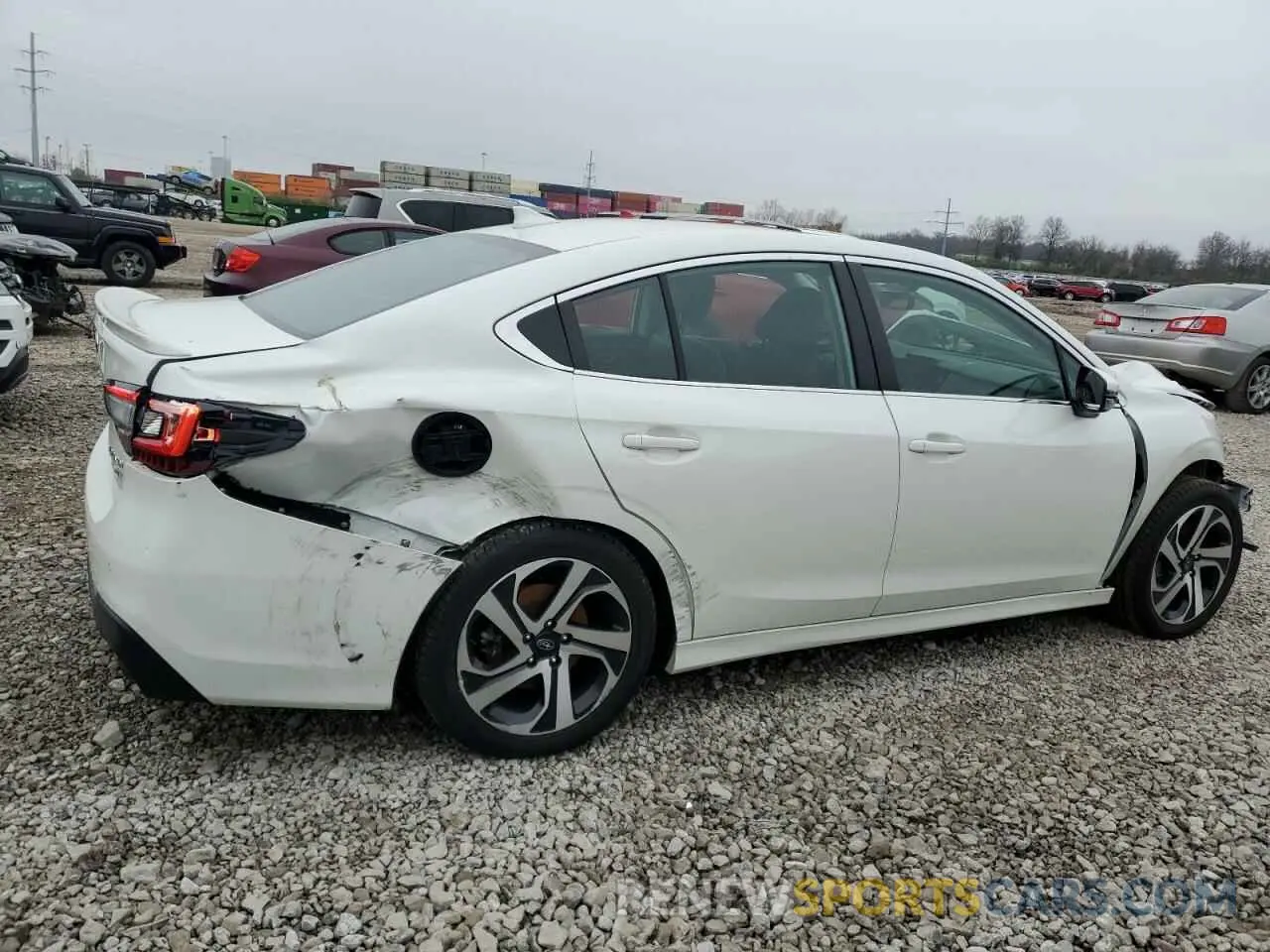 3 Photograph of a damaged car 4S3BWGN6XN3022011 SUBARU LEGACY 2022
