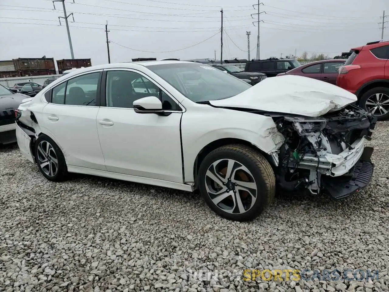 4 Photograph of a damaged car 4S3BWGN6XN3022011 SUBARU LEGACY 2022