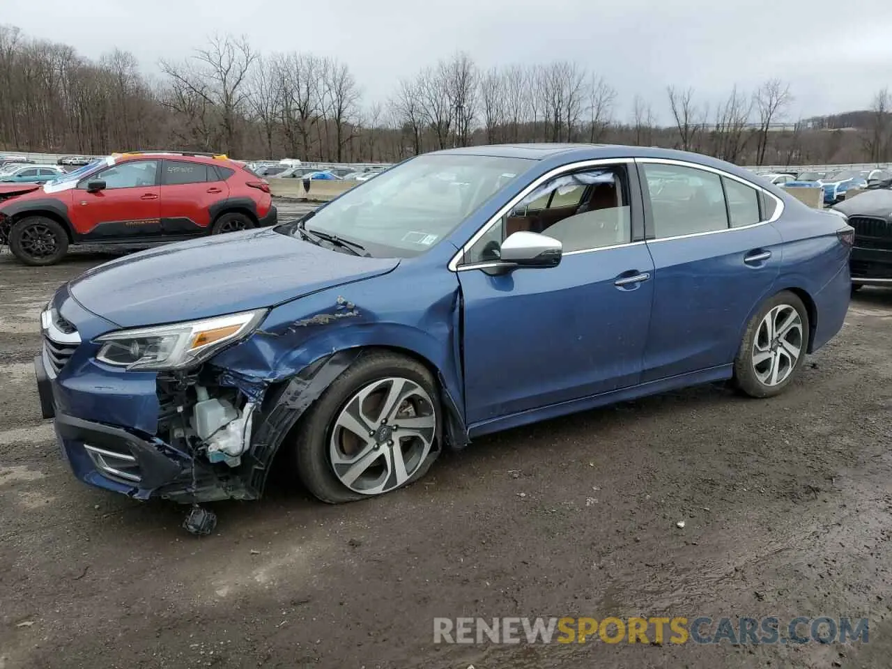 1 Photograph of a damaged car 4S3BWGP63N3012577 SUBARU LEGACY 2022