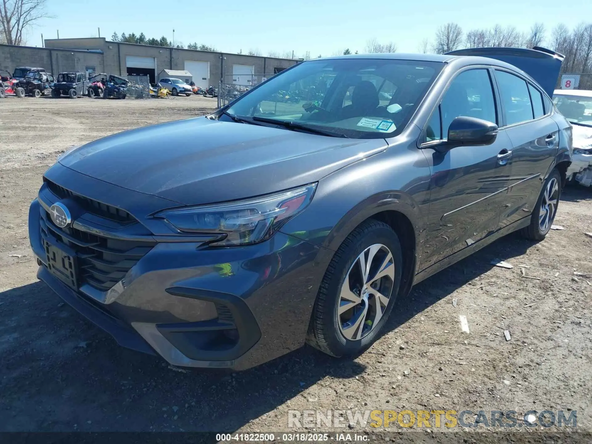 2 Фотография поврежденного автомобиля 4S3BWAC69P3009589 SUBARU LEGACY 2023
