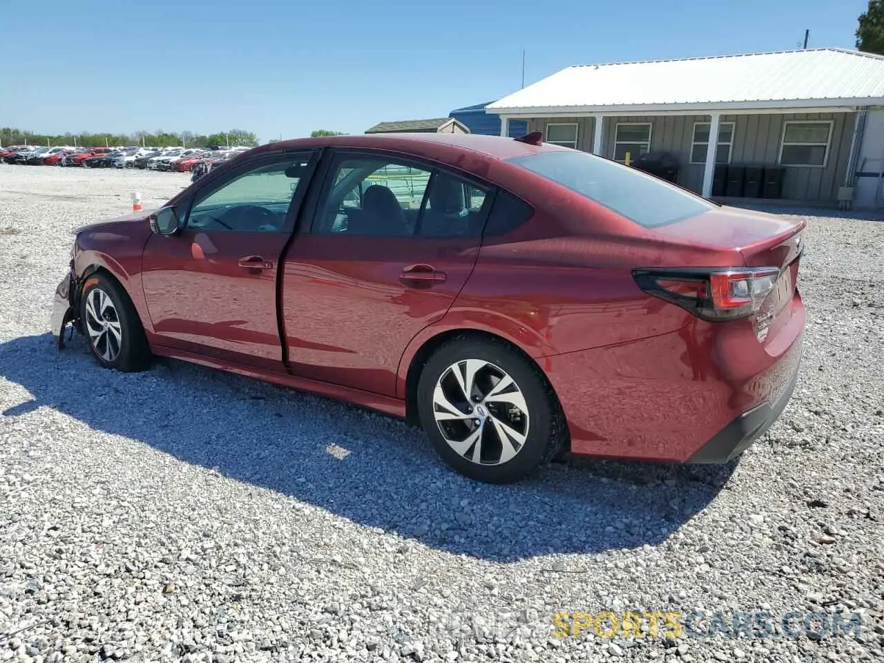 2 Photograph of a damaged car 4S3BWAD60P3006269 SUBARU LEGACY 2023