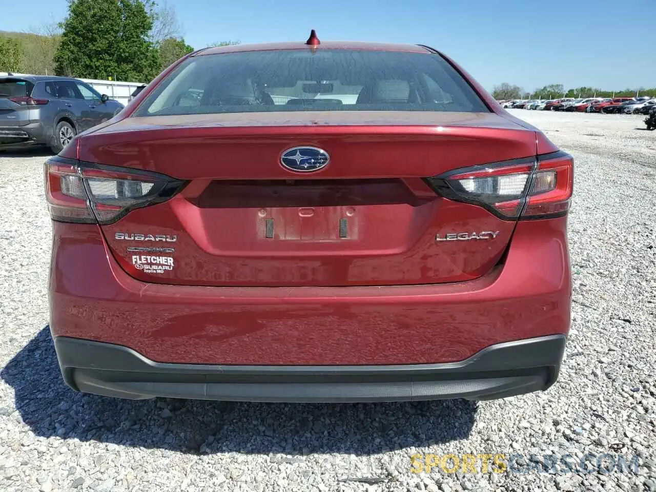6 Photograph of a damaged car 4S3BWAD60P3006269 SUBARU LEGACY 2023