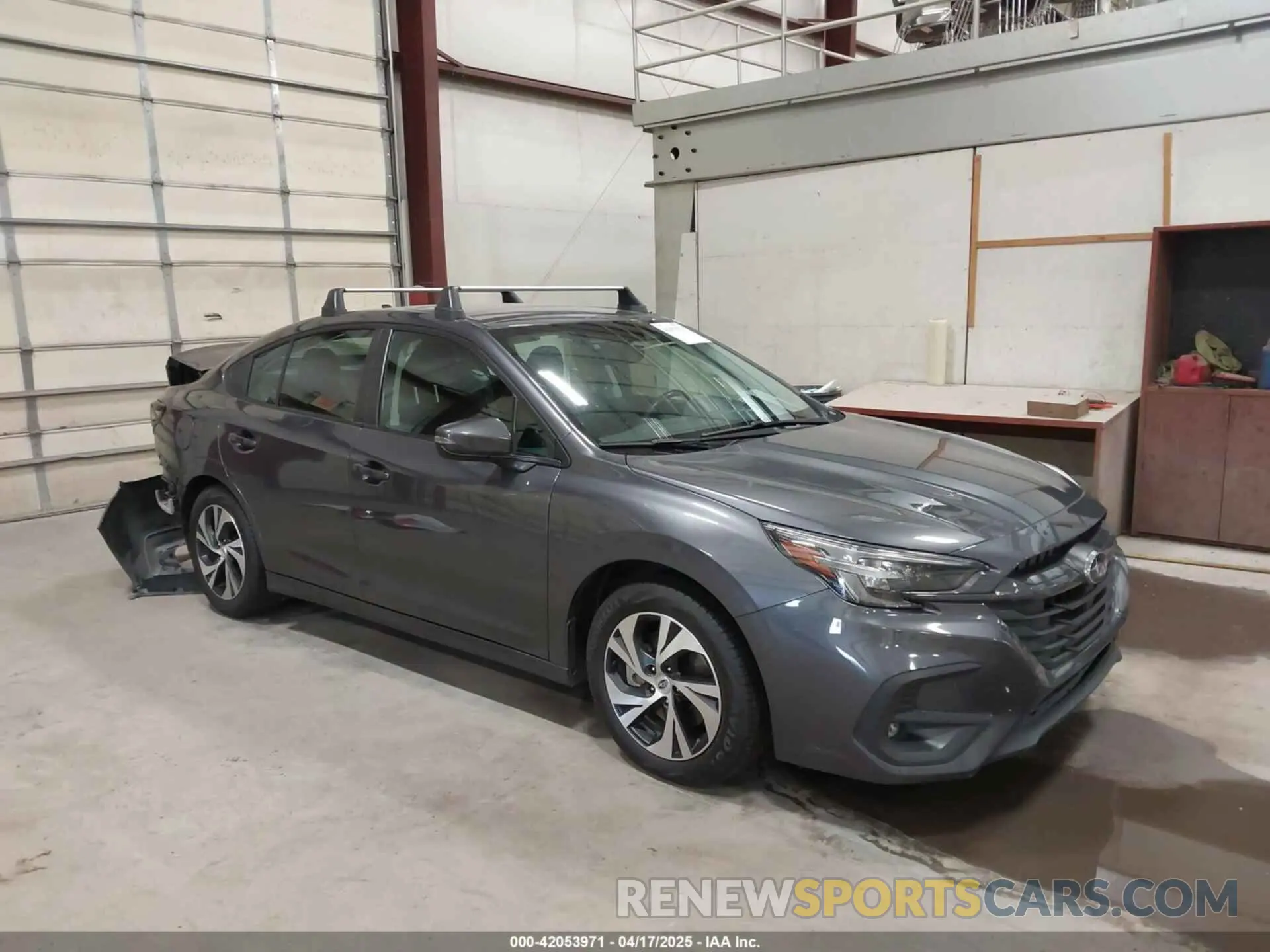 1 Photograph of a damaged car 4S3BWAD62P3007200 SUBARU LEGACY 2023
