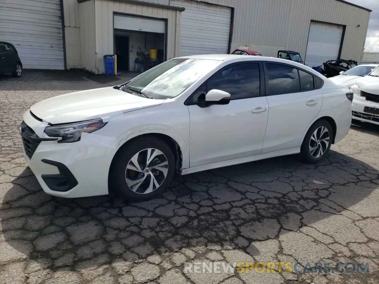 1 Photograph of a damaged car 4S3BWAD66P3010178 SUBARU LEGACY 2023