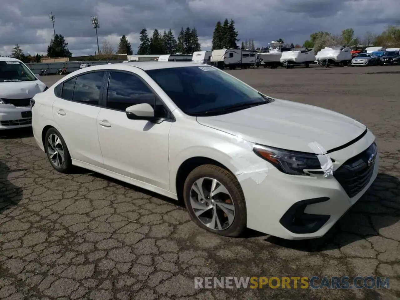 4 Photograph of a damaged car 4S3BWAD66P3010178 SUBARU LEGACY 2023