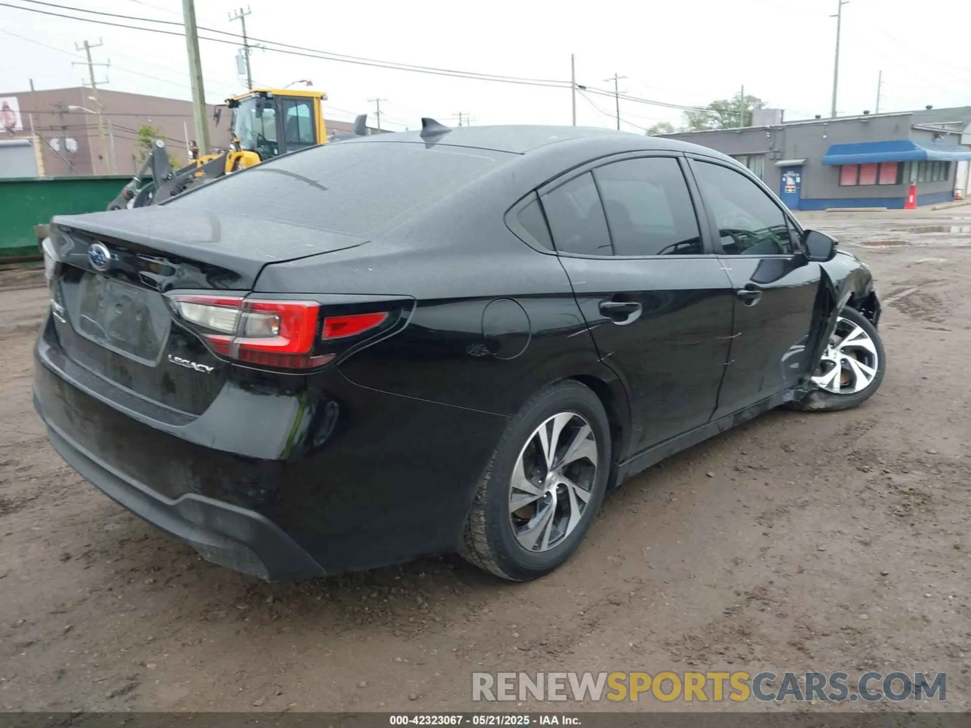 4 Фотография поврежденного автомобиля 4S3BWAF62P3003189 SUBARU LEGACY 2023