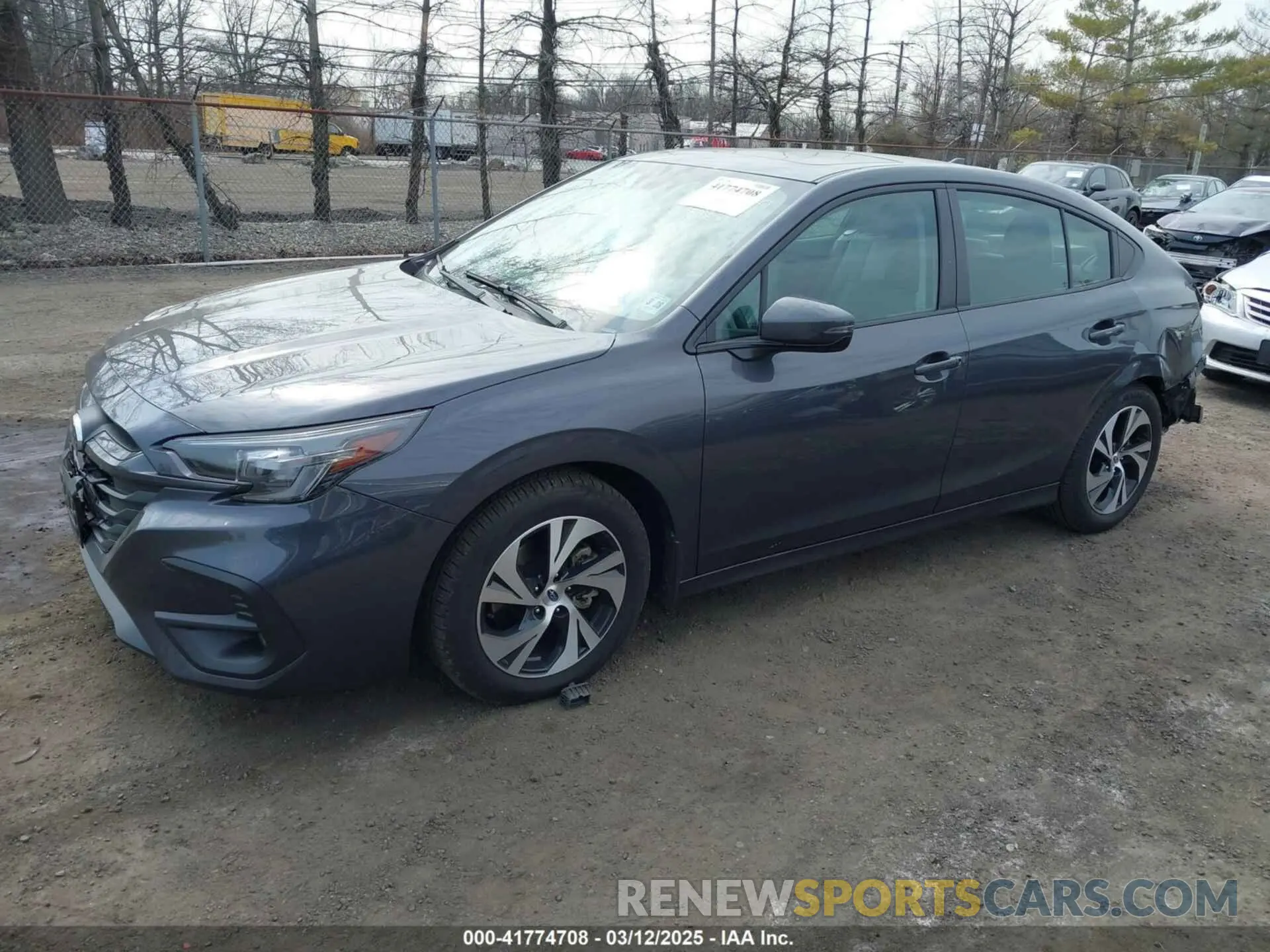 2 Photograph of a damaged car 4S3BWAF64P3011200 SUBARU LEGACY 2023