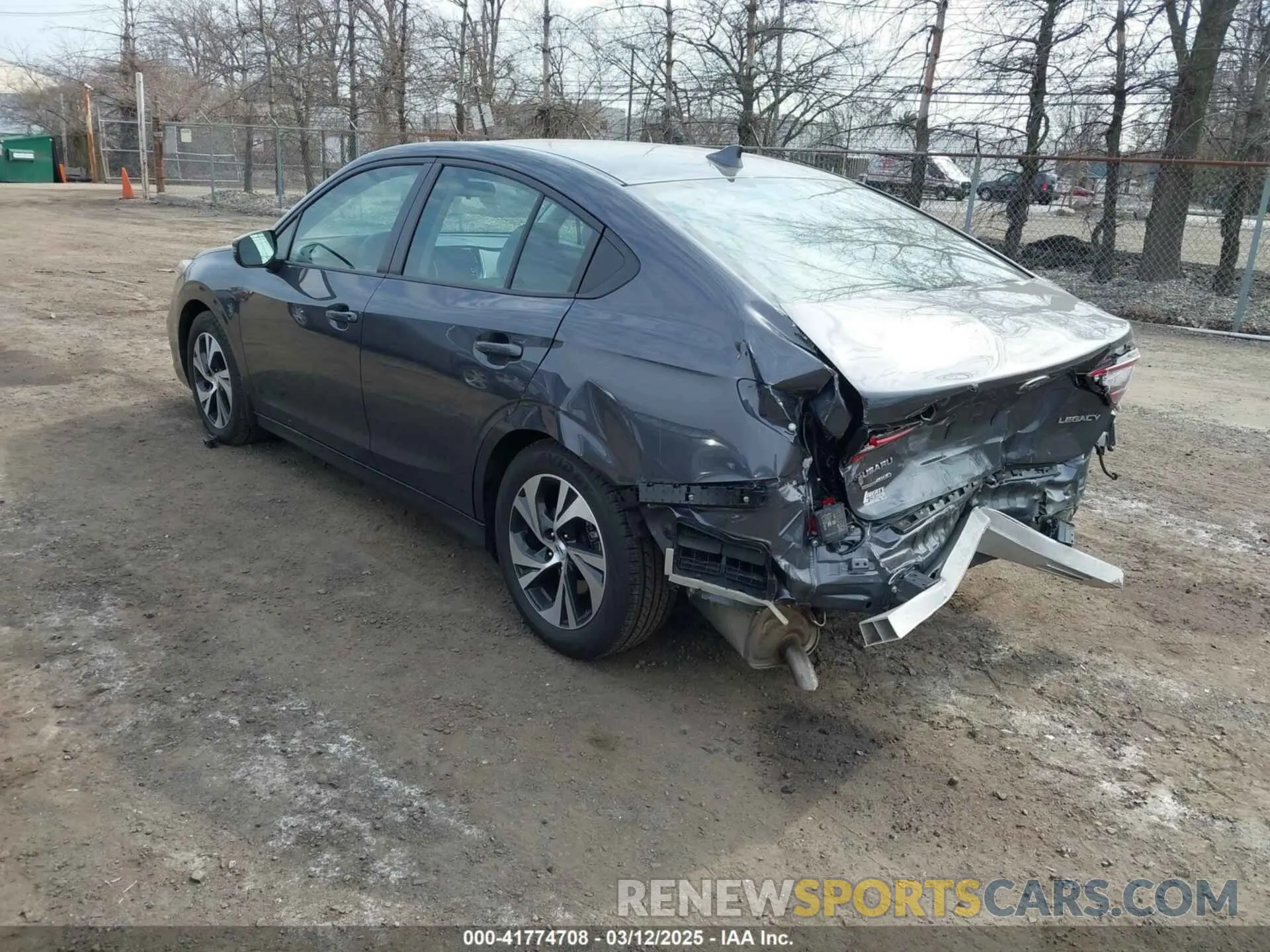 3 Photograph of a damaged car 4S3BWAF64P3011200 SUBARU LEGACY 2023