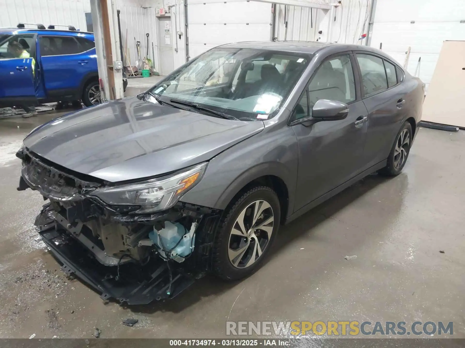 2 Photograph of a damaged car 4S3BWAF65P3005065 SUBARU LEGACY 2023