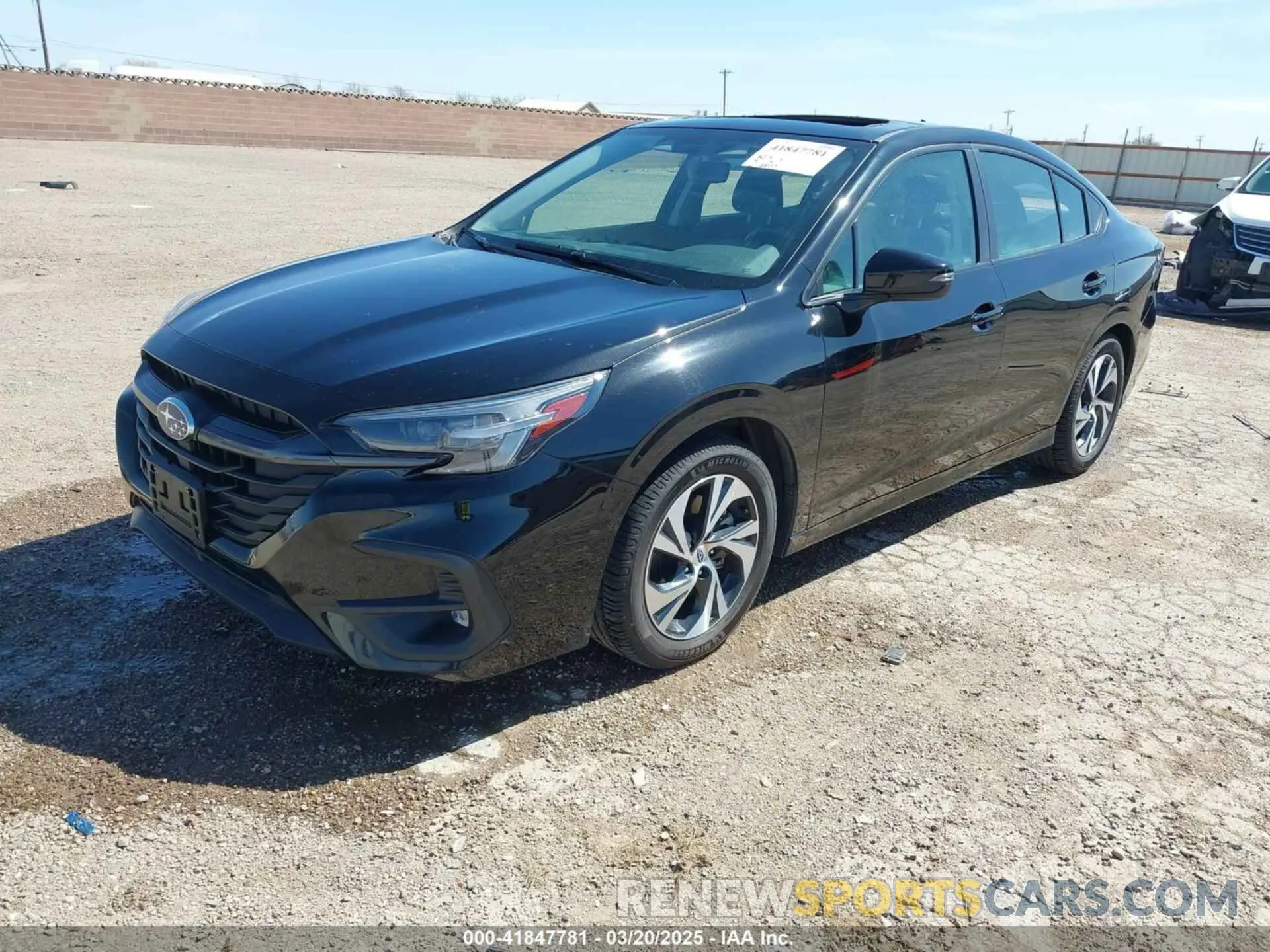 2 Photograph of a damaged car 4S3BWAF65P3008337 SUBARU LEGACY 2023