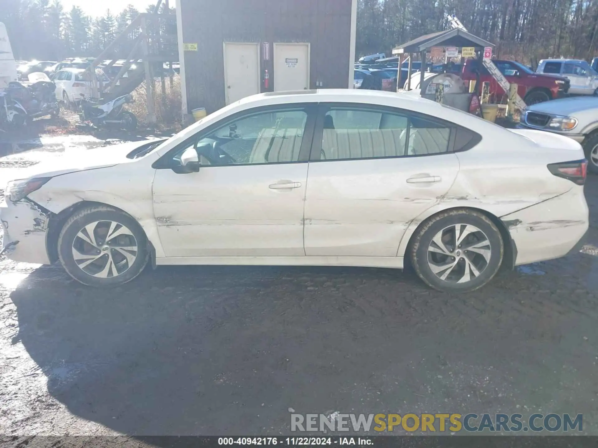 14 Фотография поврежденного автомобиля 4S3BWAF68P3004184 SUBARU LEGACY 2023