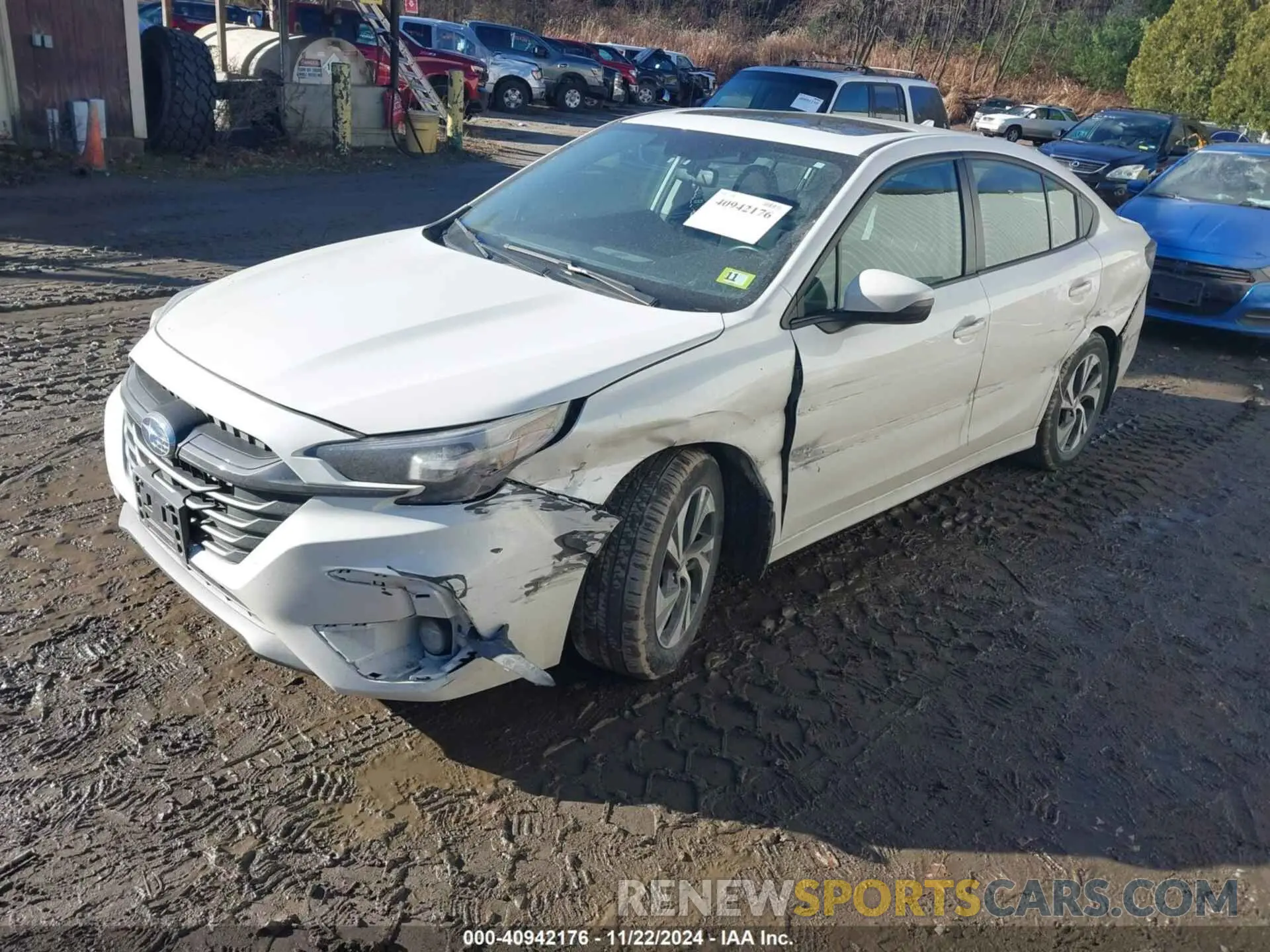 2 Фотография поврежденного автомобиля 4S3BWAF68P3004184 SUBARU LEGACY 2023