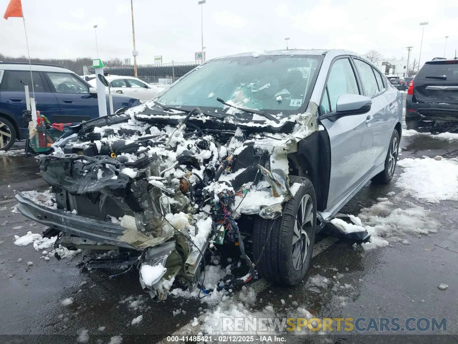 2 Фотография поврежденного автомобиля 4S3BWAF68P3010213 SUBARU LEGACY 2023