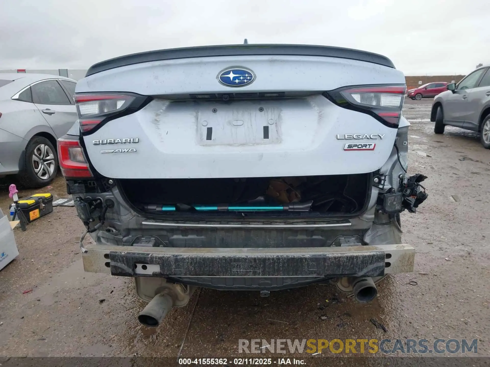 15 Photograph of a damaged car 4S3BWGG61P3002679 SUBARU LEGACY 2023