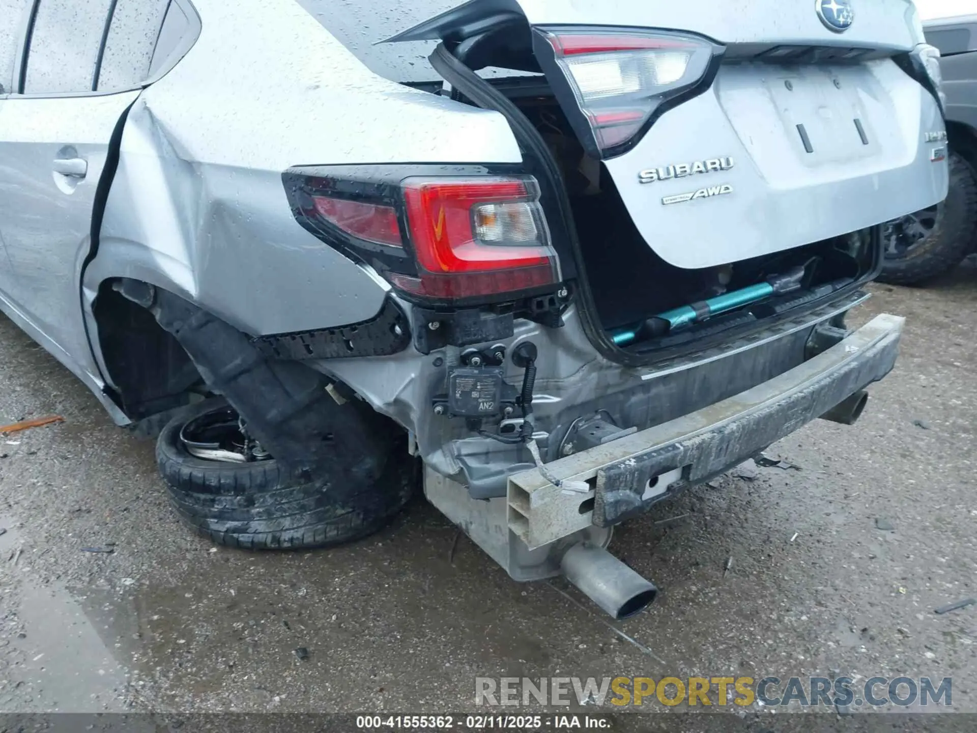 6 Photograph of a damaged car 4S3BWGG61P3002679 SUBARU LEGACY 2023