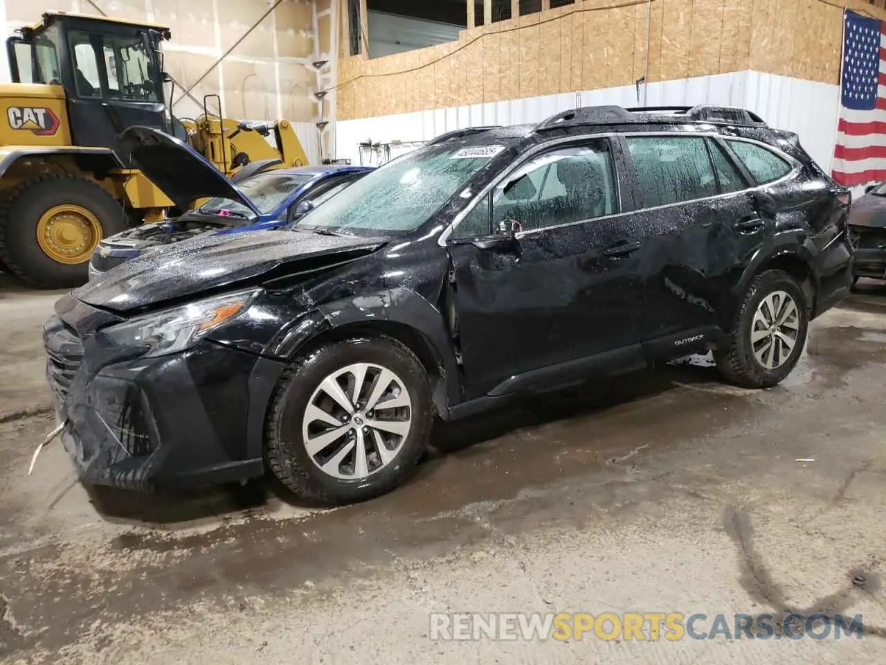 1 Photograph of a damaged car 4S4BTAAC9P3191713 SUBARU LEGACY 2023