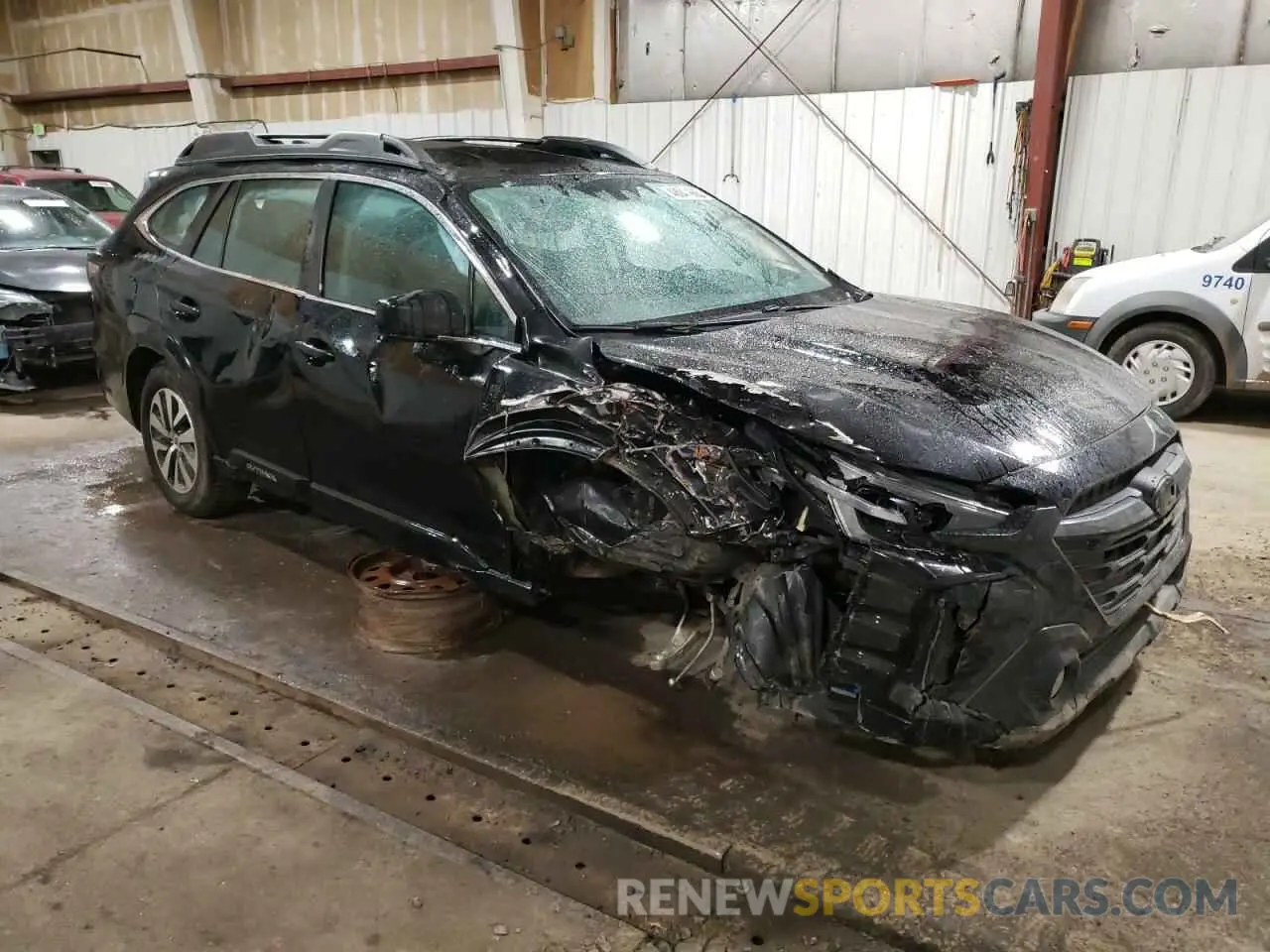 4 Photograph of a damaged car 4S4BTAAC9P3191713 SUBARU LEGACY 2023