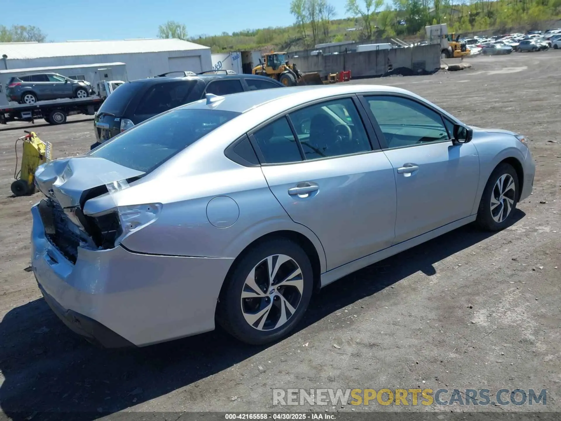 4 Photograph of a damaged car 4S3BWAB6XR3018709 SUBARU LEGACY 2024