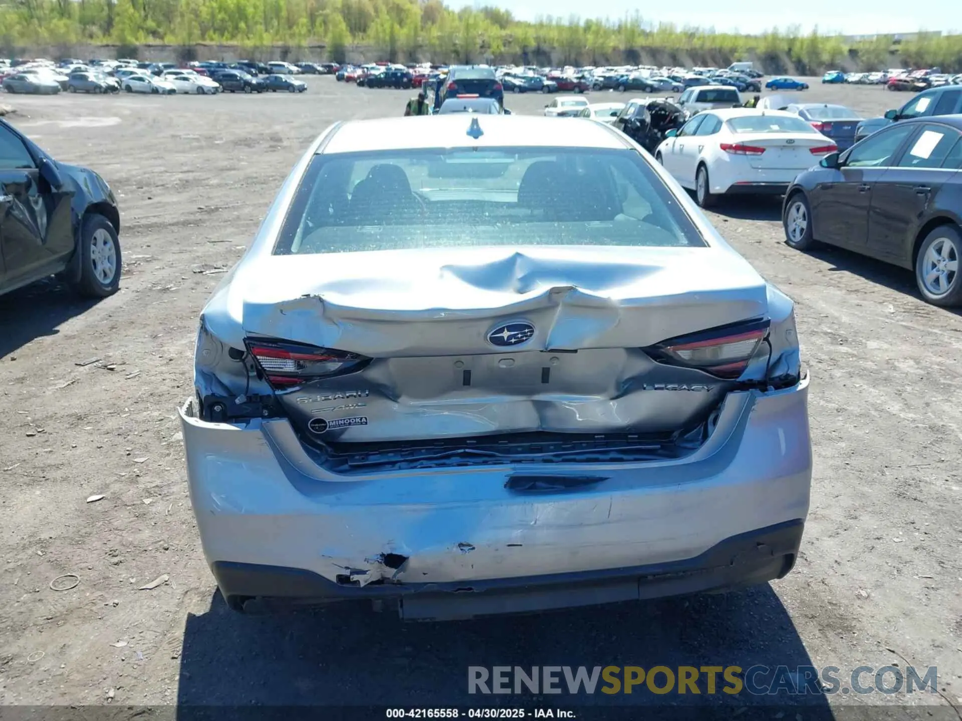 6 Photograph of a damaged car 4S3BWAB6XR3018709 SUBARU LEGACY 2024