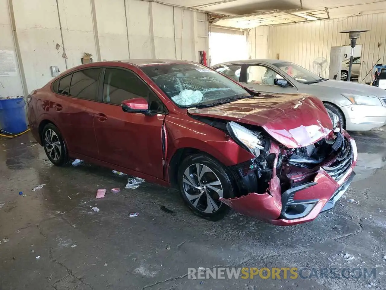4 Photograph of a damaged car 4S3BWAC69R3014018 SUBARU LEGACY 2024