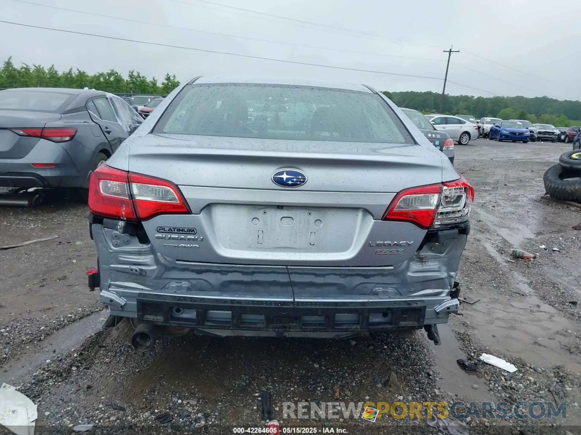 17 Photograph of a damaged car 4S3BWAD65R3029128 SUBARU LEGACY 2024