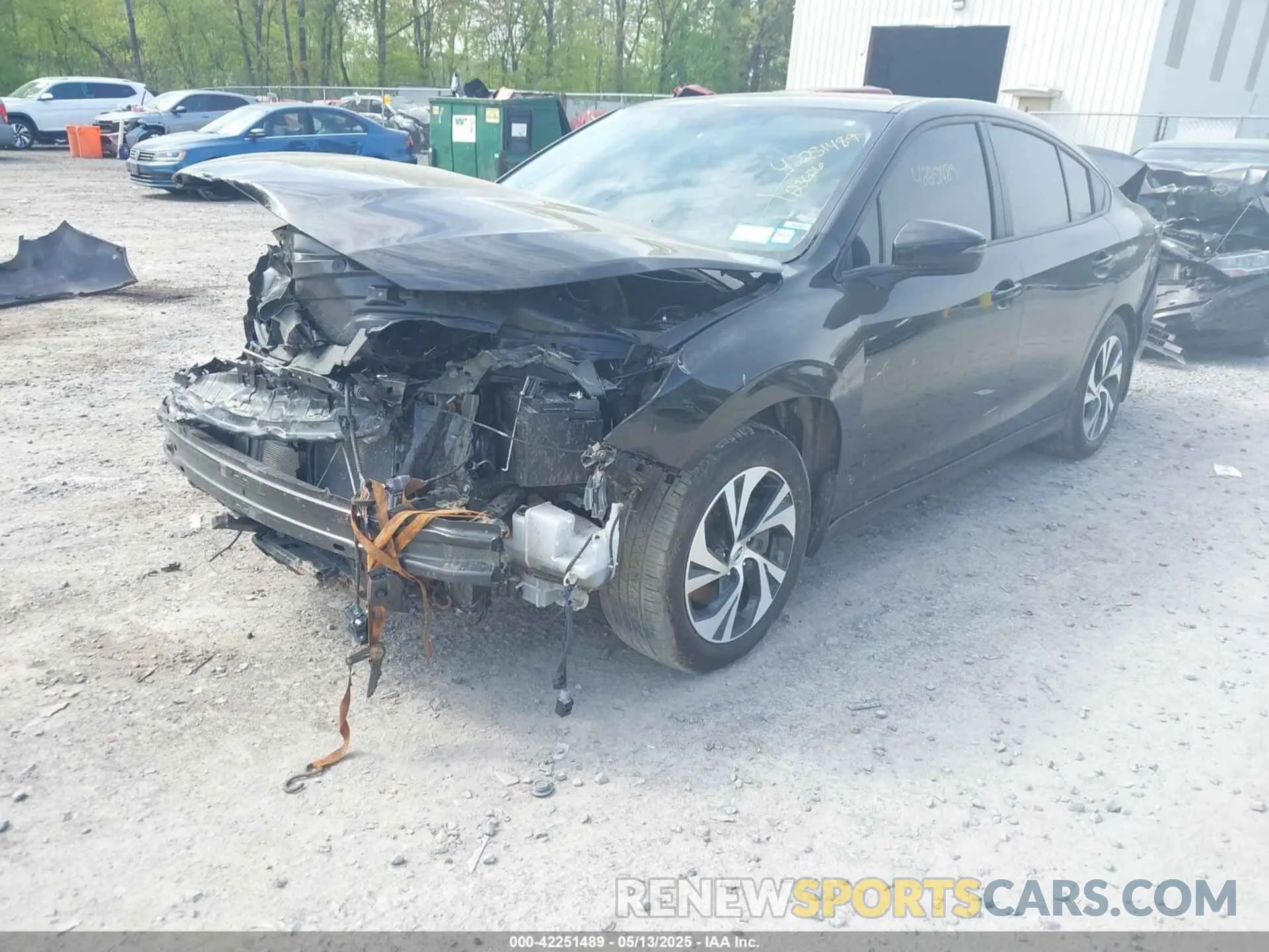 2 Фотография поврежденного автомобиля 4S3BWAF60R3029065 SUBARU LEGACY 2024